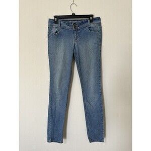 Grane Railey Jeans Women Size 7 Regular Blue Medium Wash Skinny Leg Rise 7.5